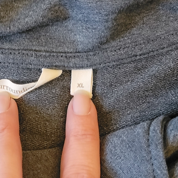 Soft Surroundings Kassidy Cowl Neck Roll Tab Pullover - Picture 8 of 9